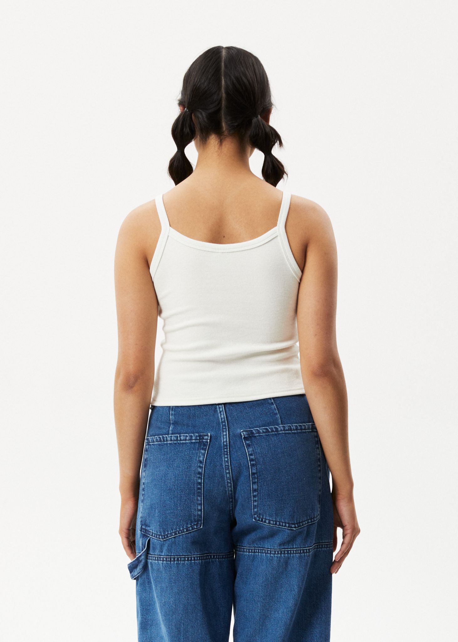 Afends Womens Taylor - Hemp Ribbed Singlet - Off White sold by Afends product image thumbnail 2