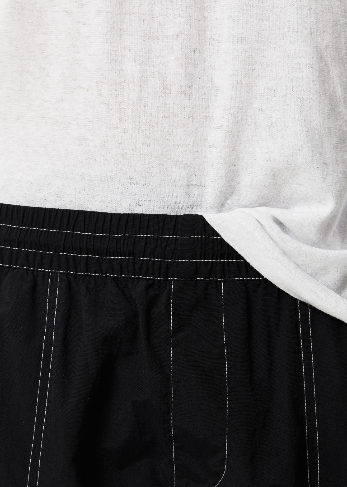 Afends Mens Baywatch Liquid Space - Elastic Waist Shorts - Black sold by Afends product image thumbnail 6