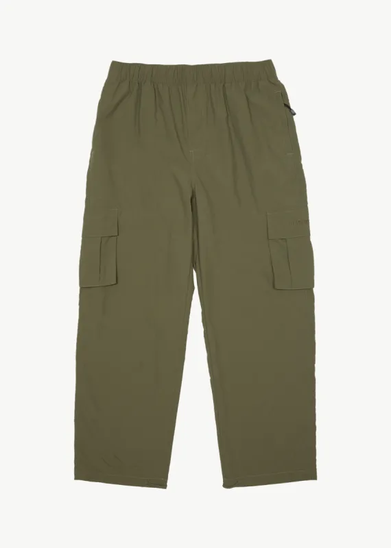AFENDS Mens Badlands - Cargo Pant - Military sold by Afends