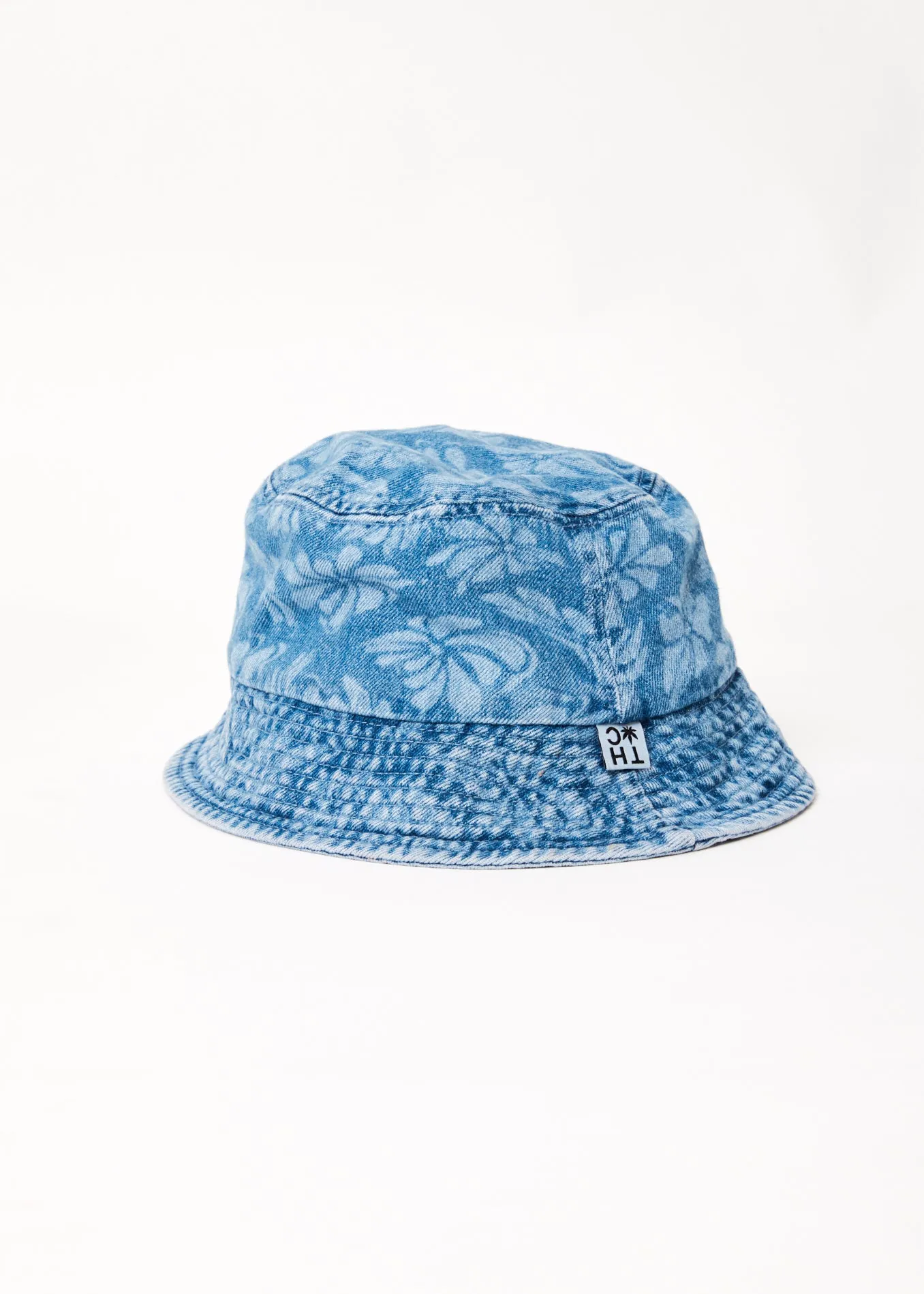 AFENDS Unisex Billie - Denim Floral Bucket Hat - Floral Blue sold by Afends product image thumbnail 4