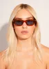 AFENDS Unisex Clementine - Sunglasses - Clear Orange sold by Afends
