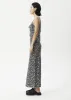 AFENDS Womens Madeline Dallas - Maxi Dress - Black Floral sold by Afends
