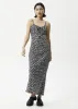 AFENDS Womens Madeline Dallas - Maxi Dress - Black Floral sold by Afends