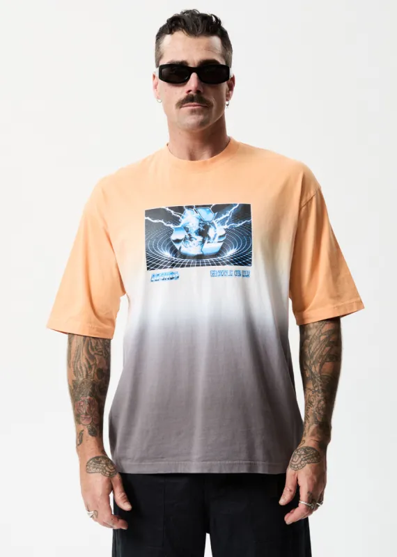 Afends Mens Alloy - Recycled Oversized Graphic T-Shirt - Multi sold by Afends