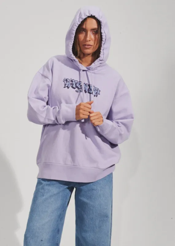 Afends Womens Tracks - Recycled Graphic Hoodie - Tulip sold by Afends