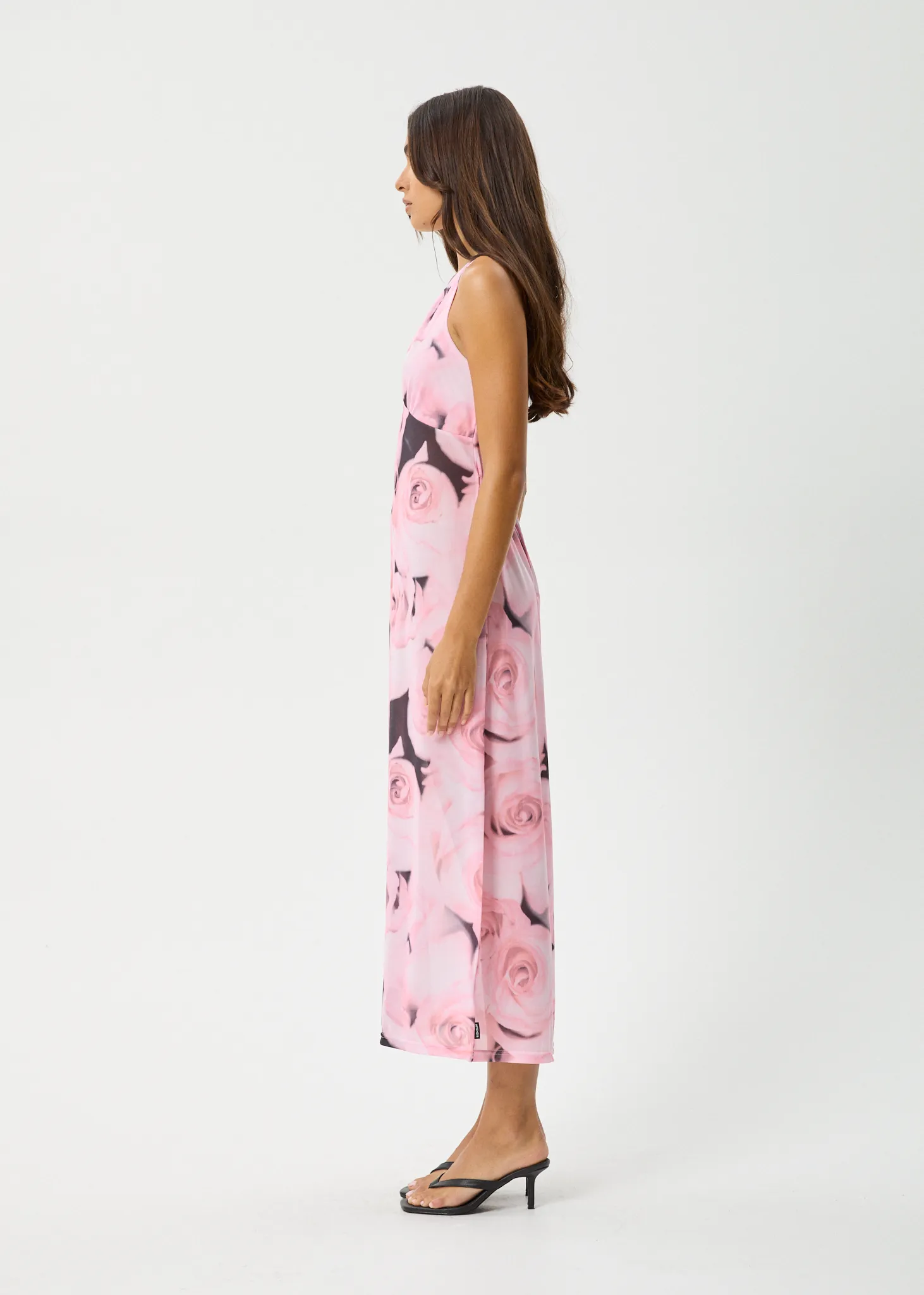 AFENDS Womens Marinette - Sheer Maxi Dress - Rose sold by Afends product image thumbnail 4