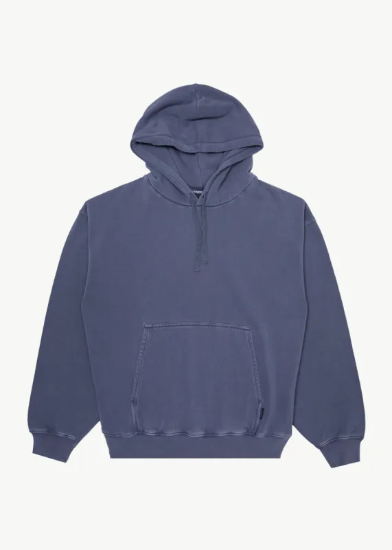AFENDS Mens Genesis - Boxy Hoodie - Washed Marlin sold by Afends