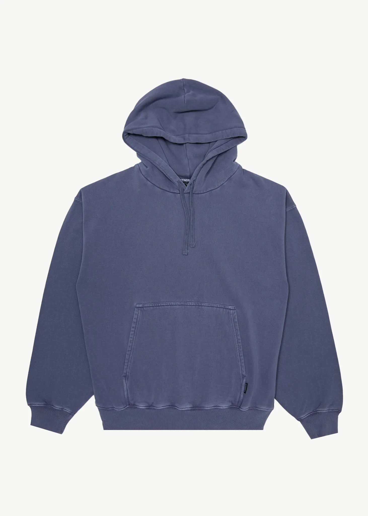 AFENDS Mens Genesis - Boxy Hoodie - Washed Marlin sold by Afends