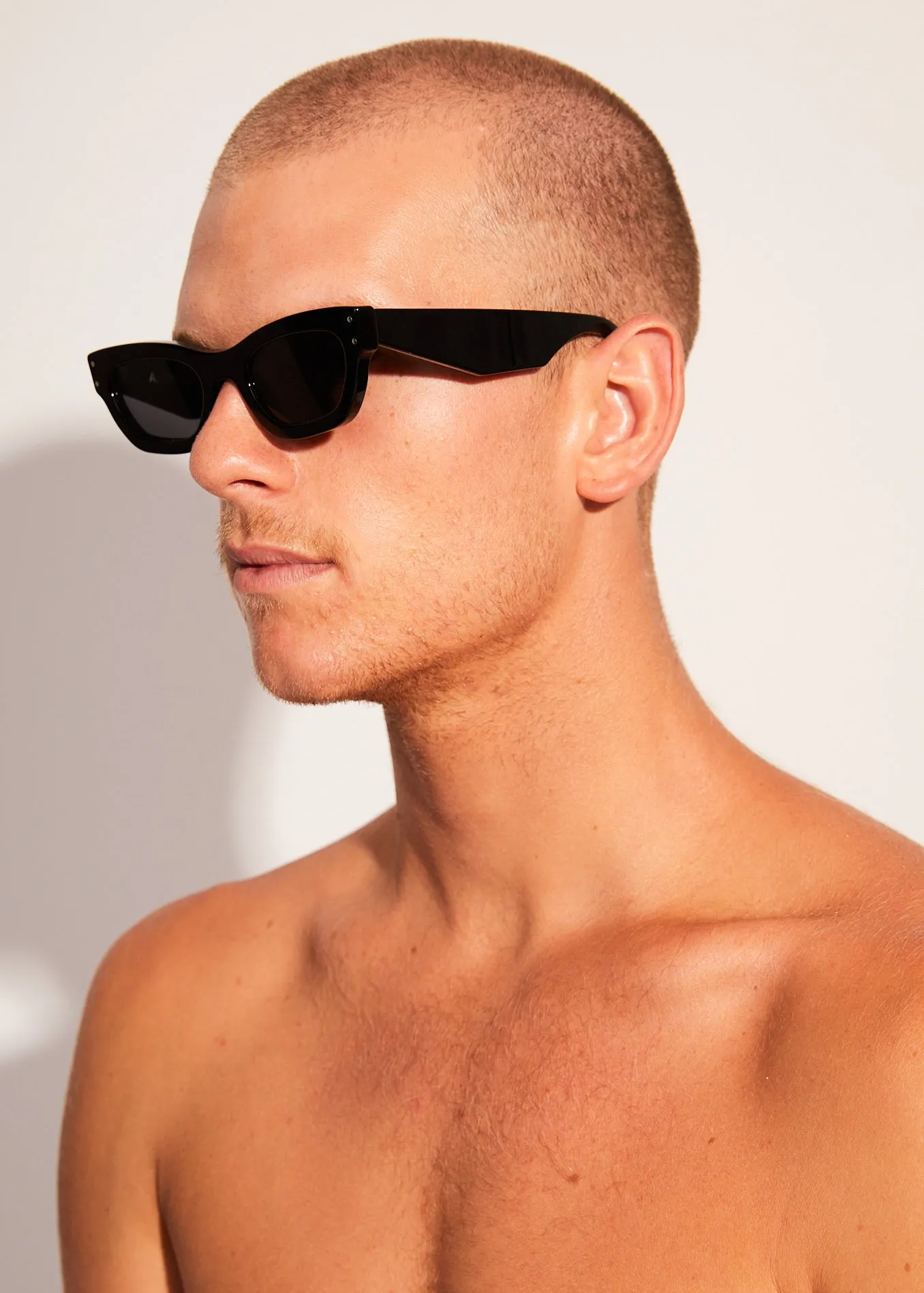 AFENDS Unisex Clementine - Sunglasses - Gloss Black sold by Afends product image thumbnail 3