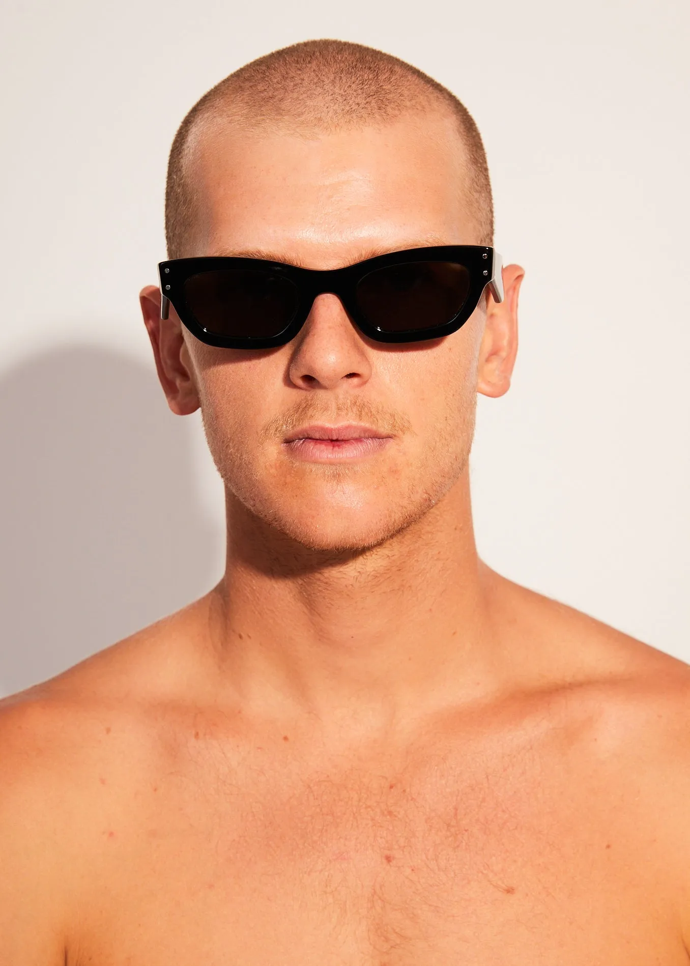 AFENDS Unisex Clementine - Sunglasses - Gloss Black sold by Afends