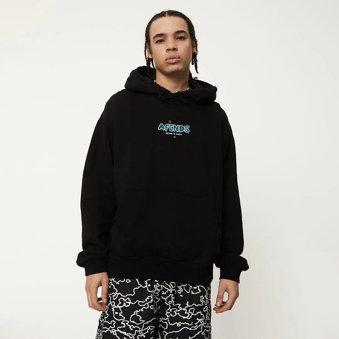AFENDS Mens Earthling - Hoodie - Black sold by Afends product image thumbnail 3