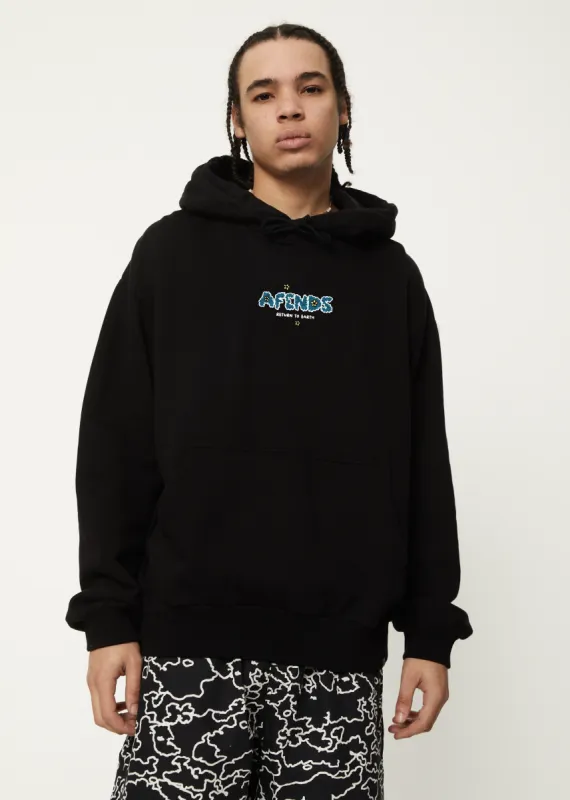 AFENDS Mens Earthling - Hoodie - Black sold by Afends