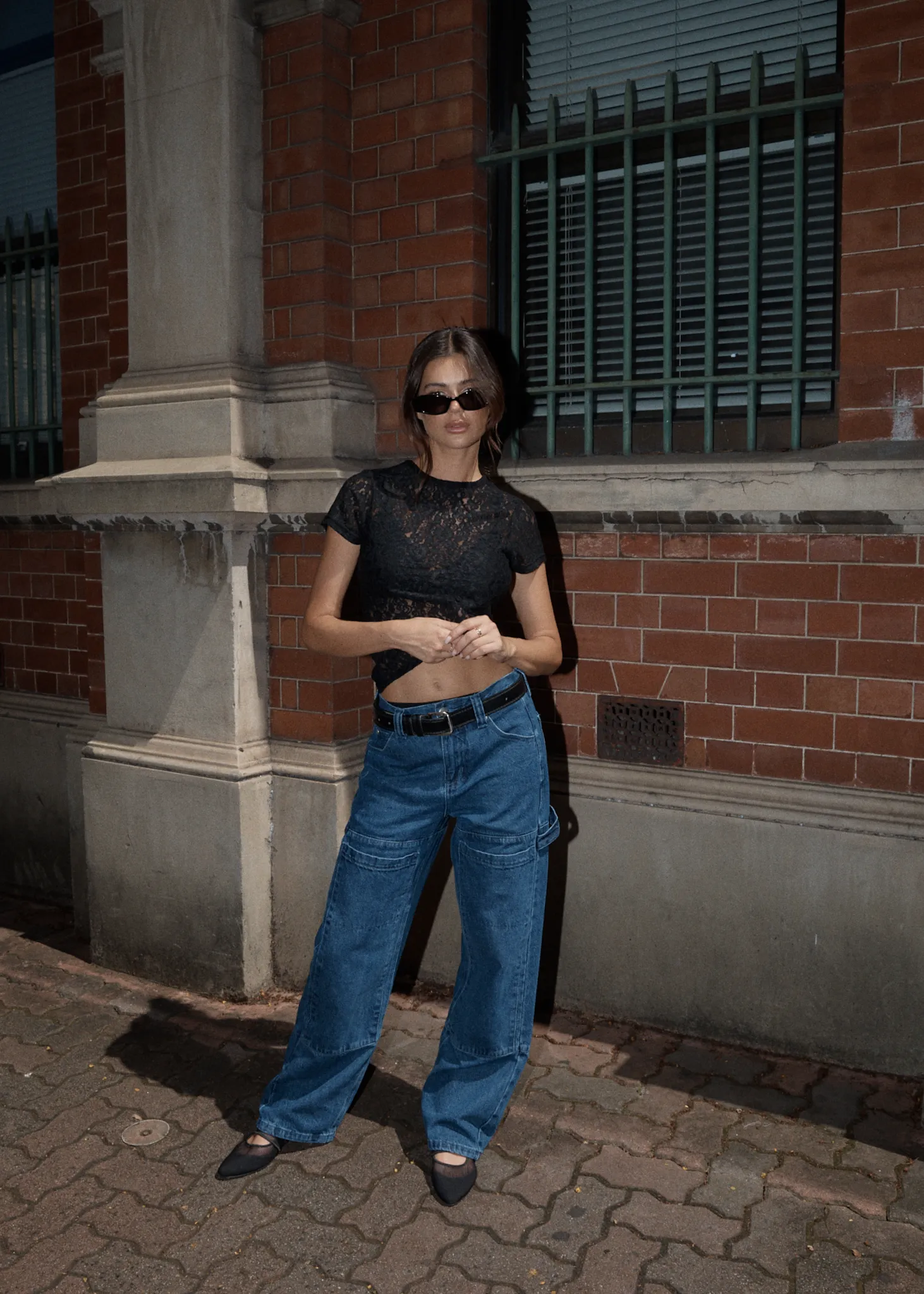 AFENDS Womens Moss - Denim Workwear Jean - Authentic Blue sold by Afends product image thumbnail 2