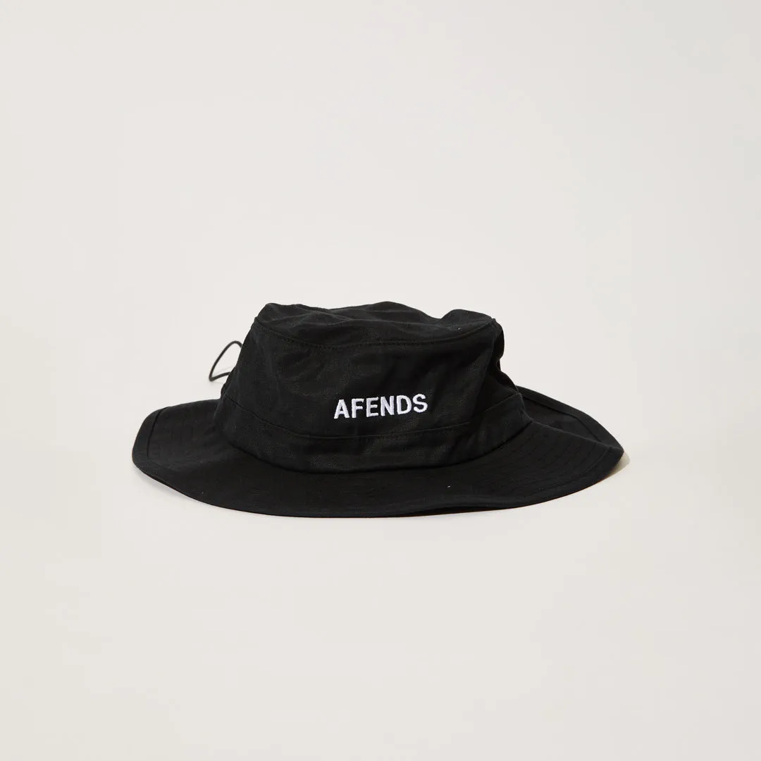 AFENDS Unisex Needle - Bucket Hat - Black sold by Afends product image thumbnail 2