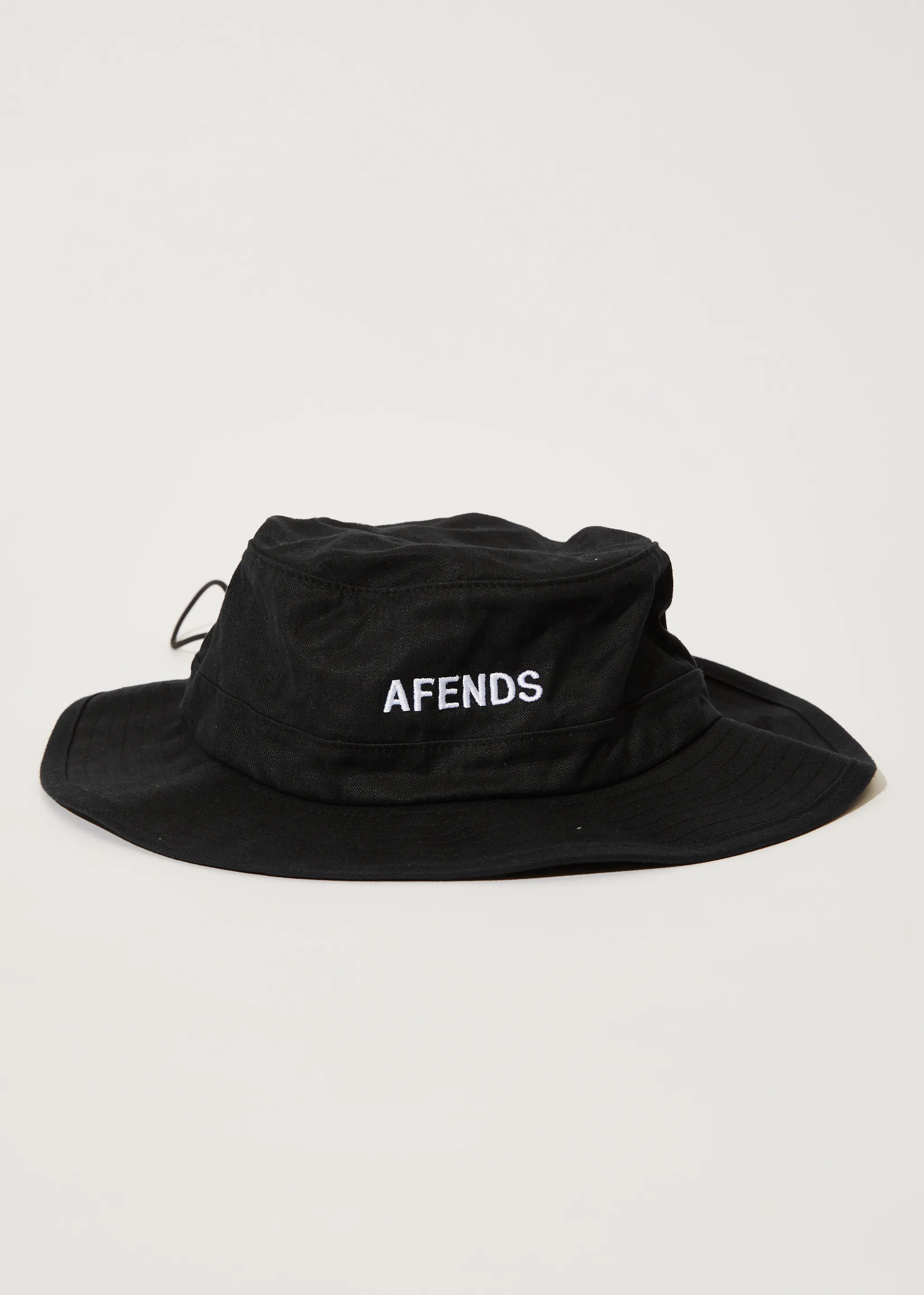 AFENDS Unisex Needle - Bucket Hat - Black sold by Afends