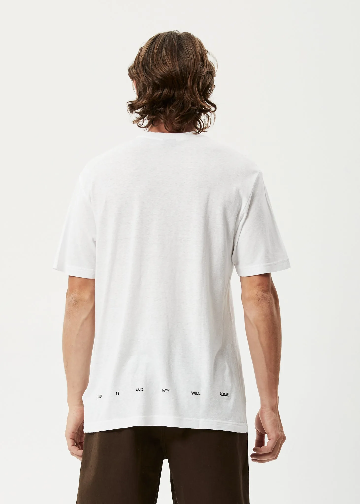 AFENDS Mens Build It - Retro Graphic T-Shirt - White sold by Afends product image thumbnail 5