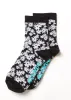 AFENDS Unisex Benny - Crew Socks - Black sold by Afends