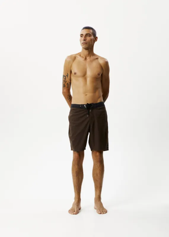 AFENDS Mens Surf Related - Fixed Waist Boardshorts - Earth sold by Afends