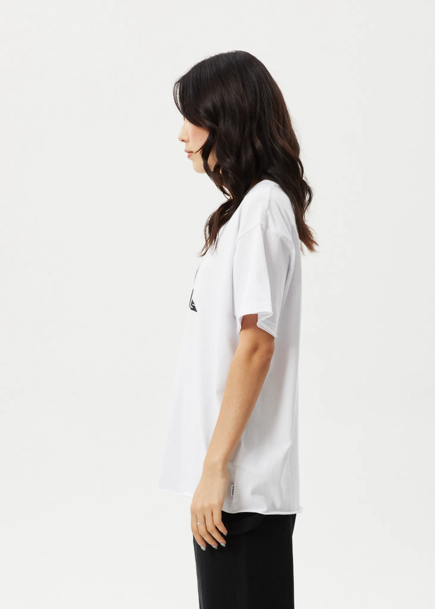 AFENDS Womens Nova - Oversized Tee - White sold by Afends product image thumbnail 3