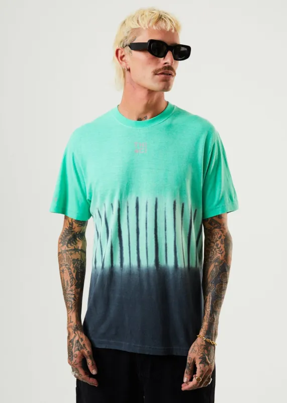 Afends Mens Homebound - Hemp Retro T-Shirt - Mint sold by Afends