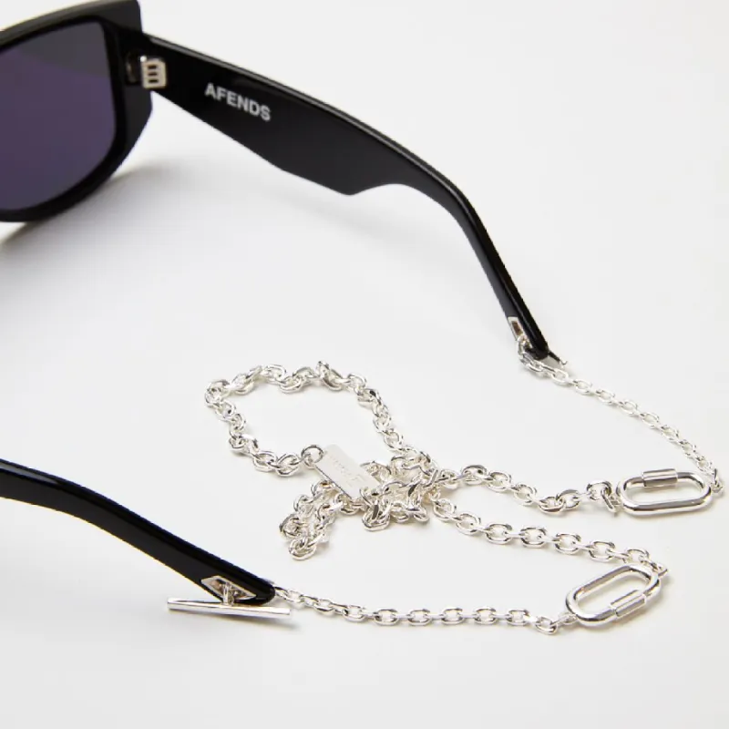 Afends Unisex Afends x F+H - Sunglasses Chain - Sterling Silver Plating sold by Afends