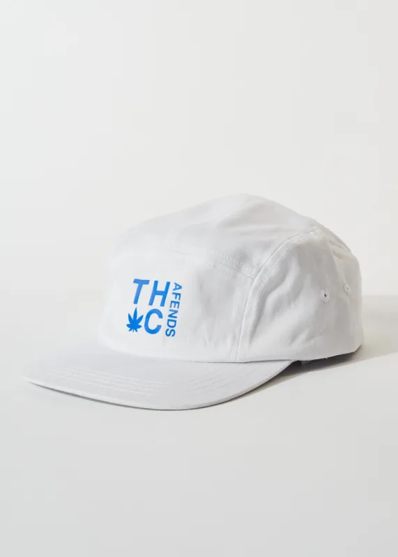 Afends Unisex Rolled Up - Hemp Panelled Cap - White sold by Afends
