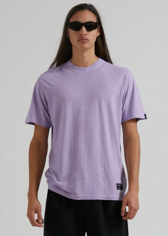 Afends Mens Classic - Hemp Retro T-Shirt - Orchid sold by Afends