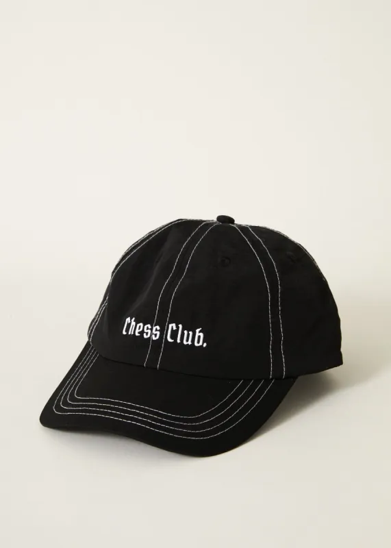 Afends Unisex Chess Club  - Recycled Cap - Black sold by Afends