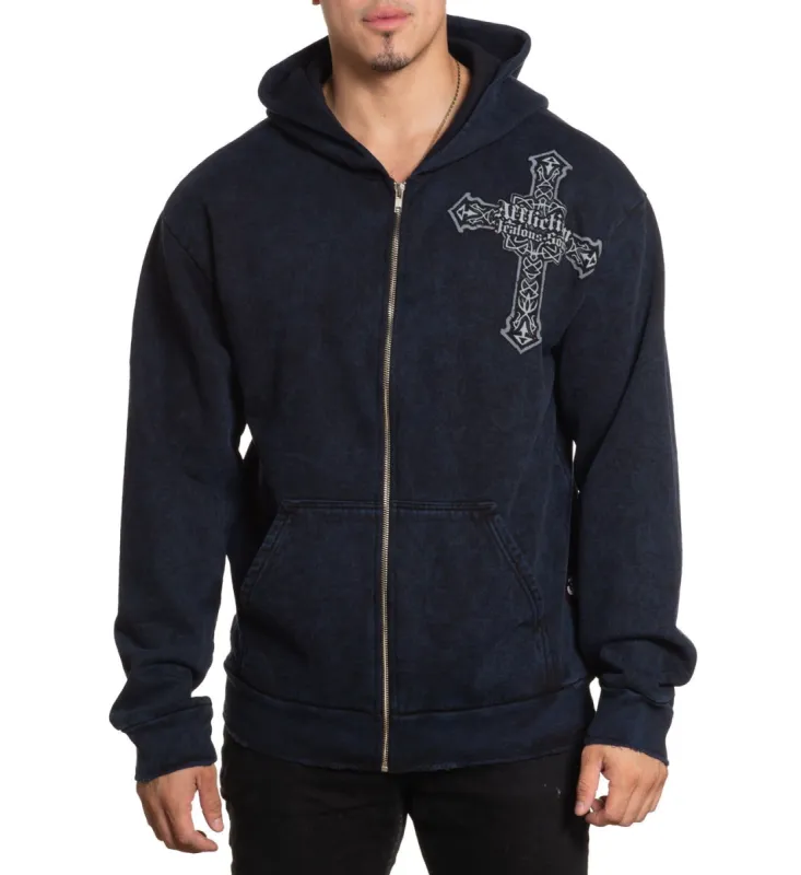 Seeker Zip-Up Hoodie sold by Affliction