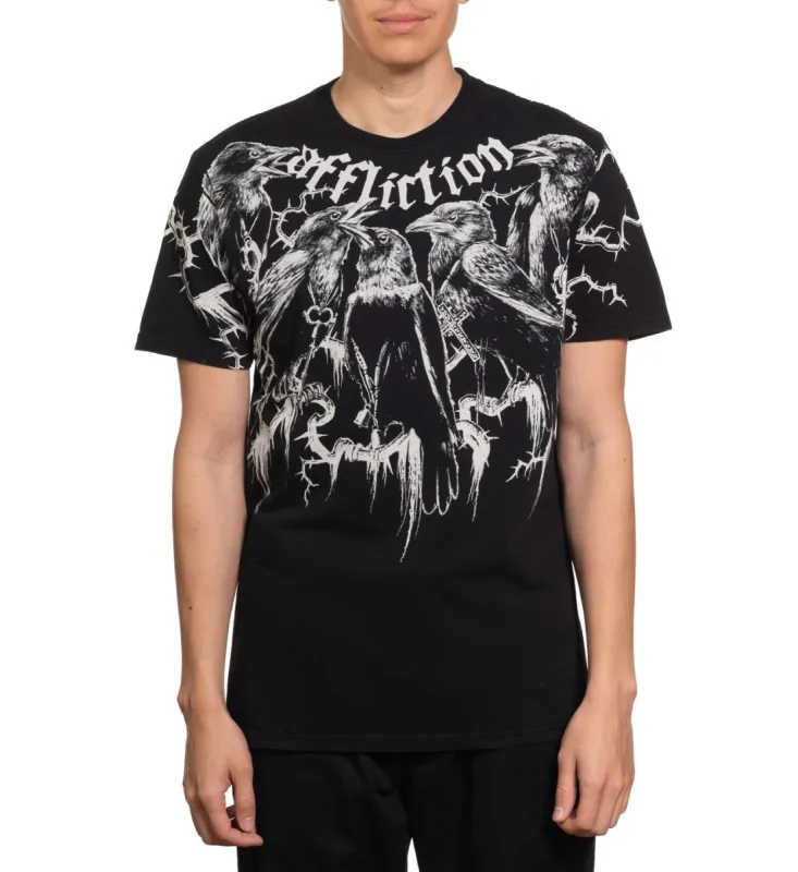 Crows Tee sold by Affliction
