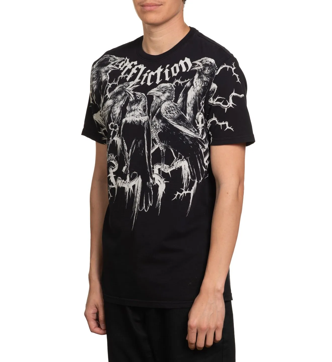 Crows Tee sold by Affliction product image thumbnail 3