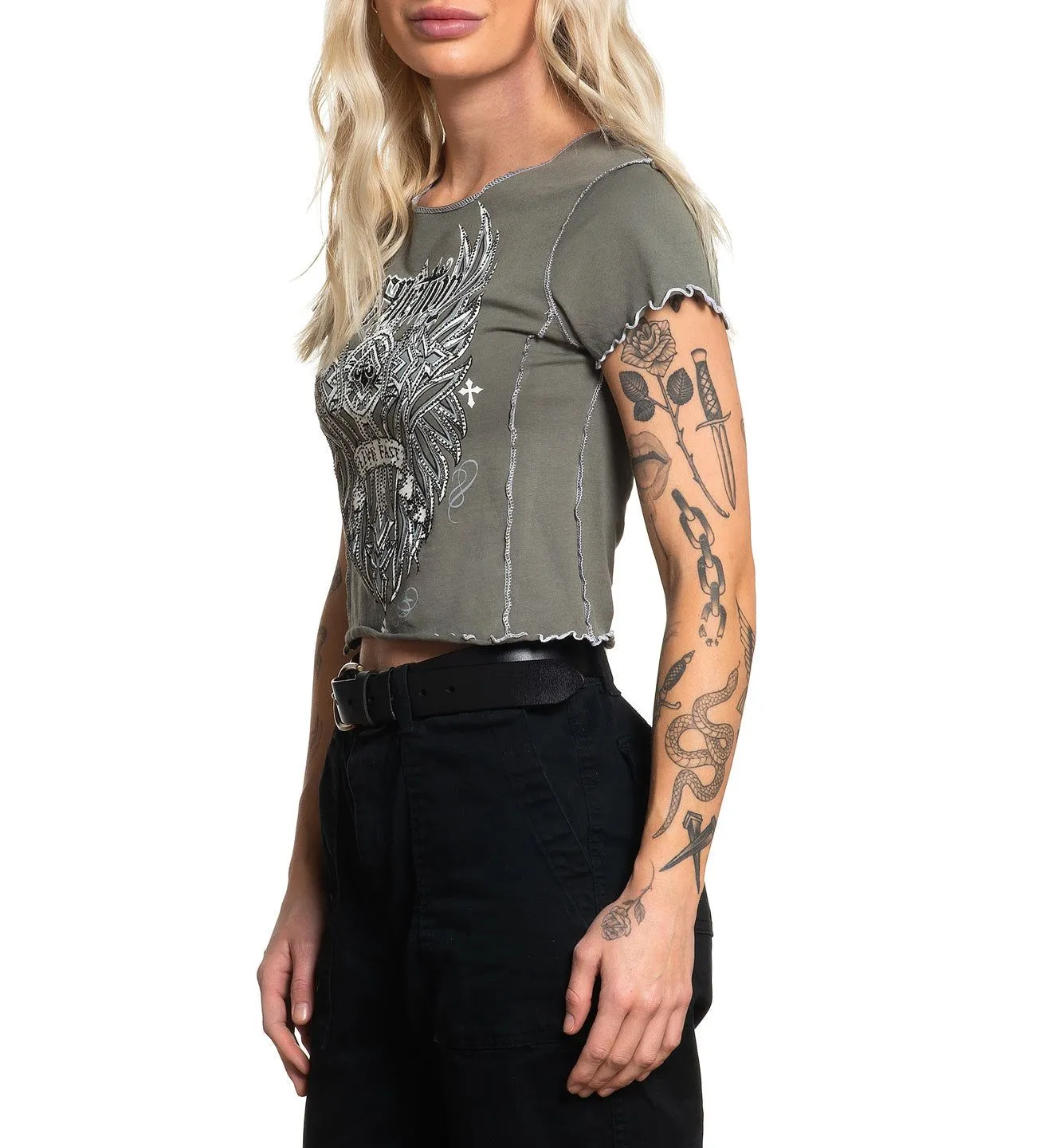 Widowmaker Tee sold by Affliction product image thumbnail 4