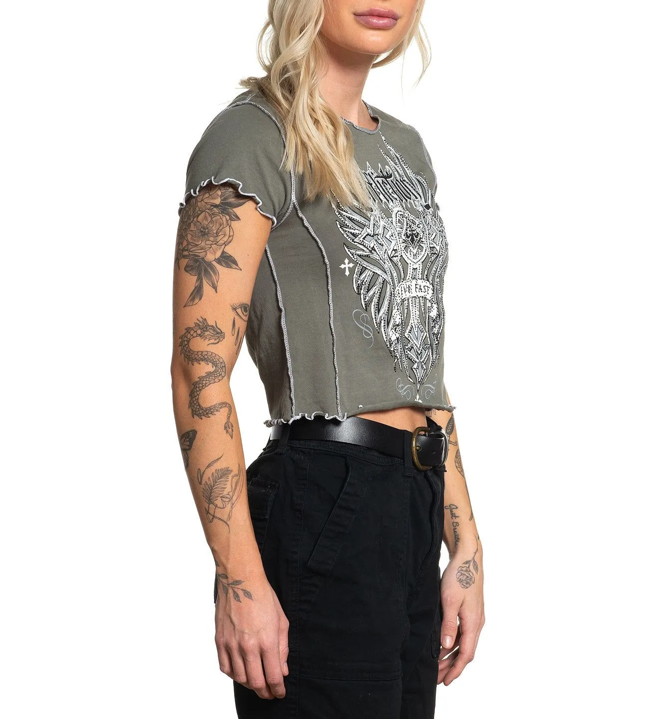 Widowmaker Tee sold by Affliction product image thumbnail 3