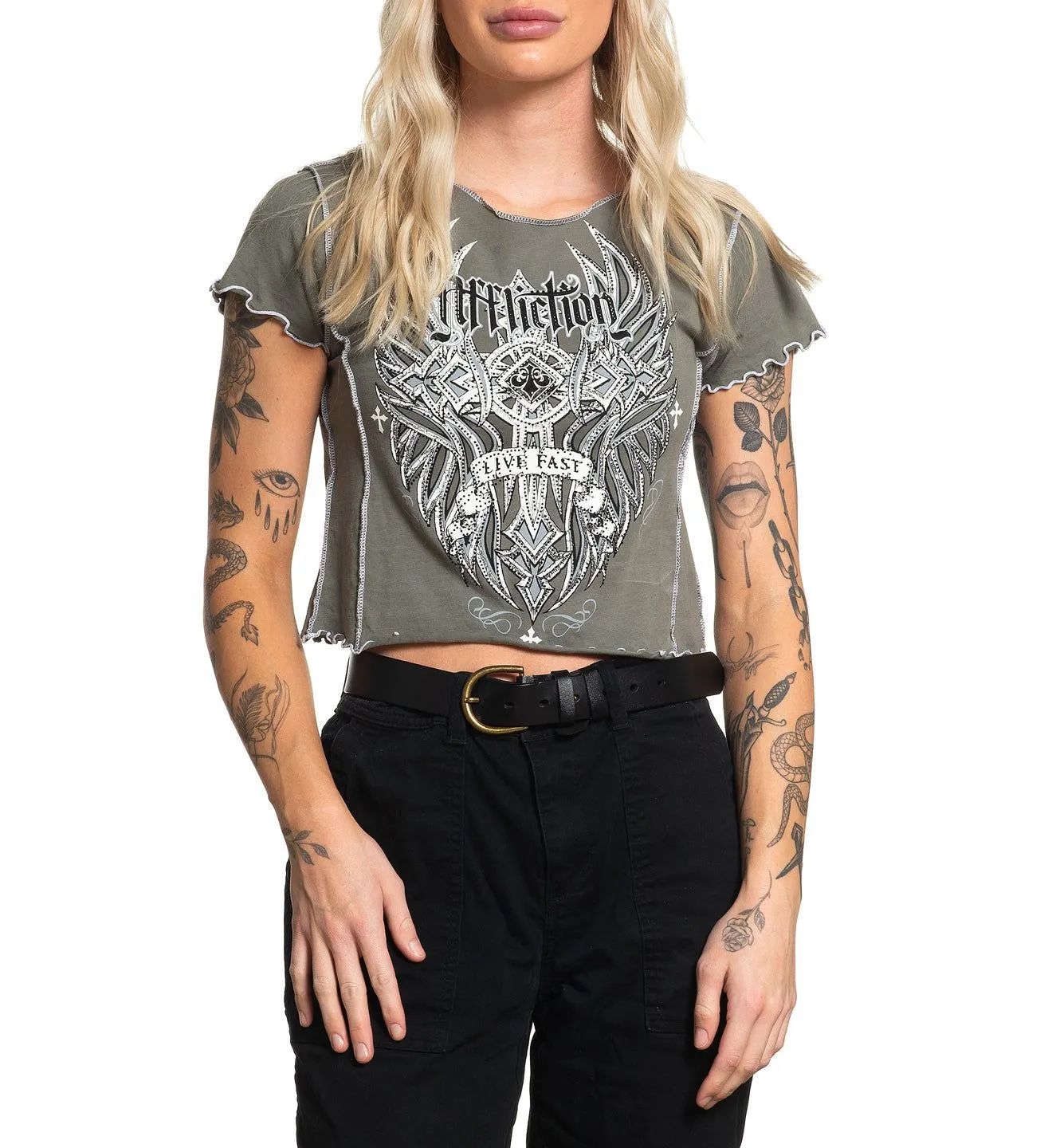 Widowmaker Tee sold by Affliction