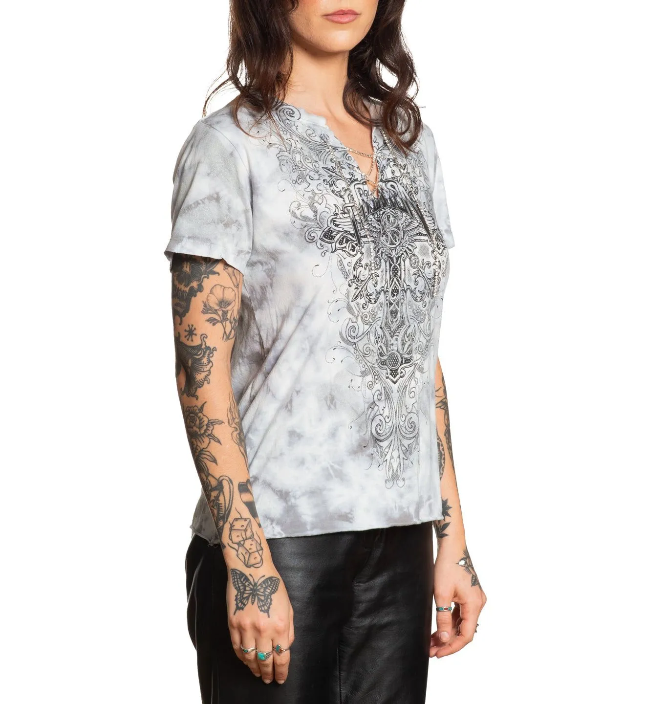 Newport Road Tee sold by Affliction product image thumbnail 3