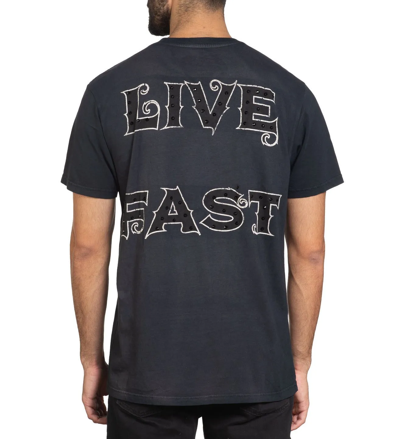 Black Night Tee sold by Affliction product image thumbnail 3