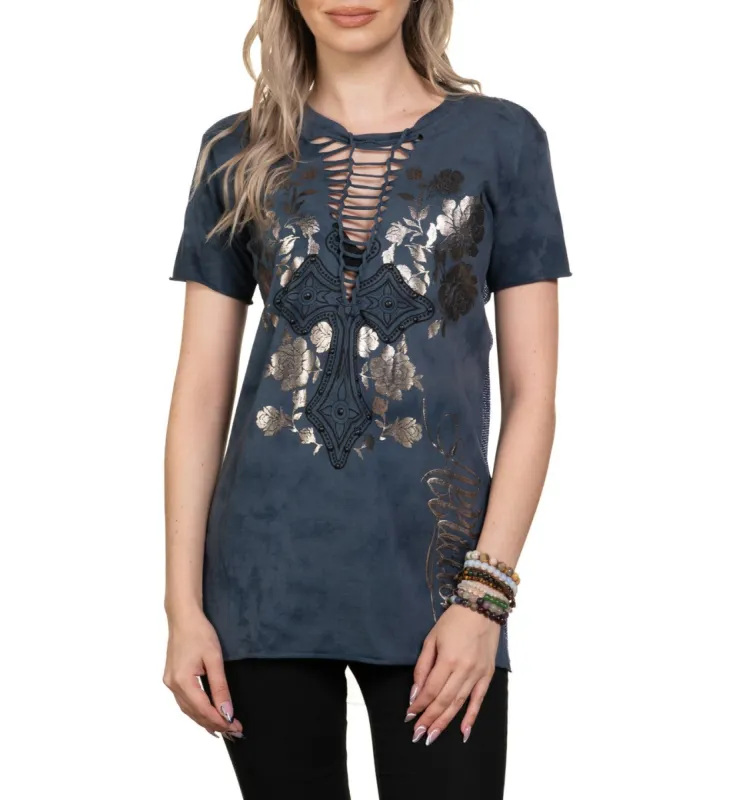 Bella Tee sold by Affliction