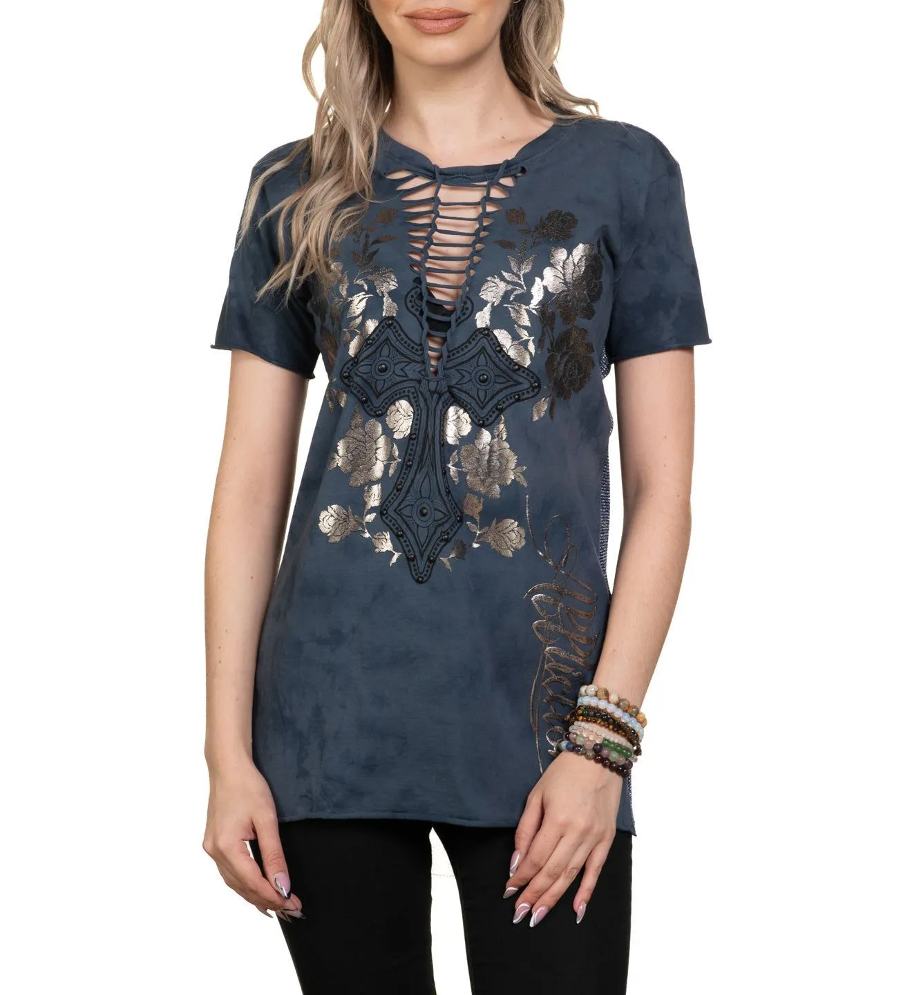 Bella Tee sold by Affliction