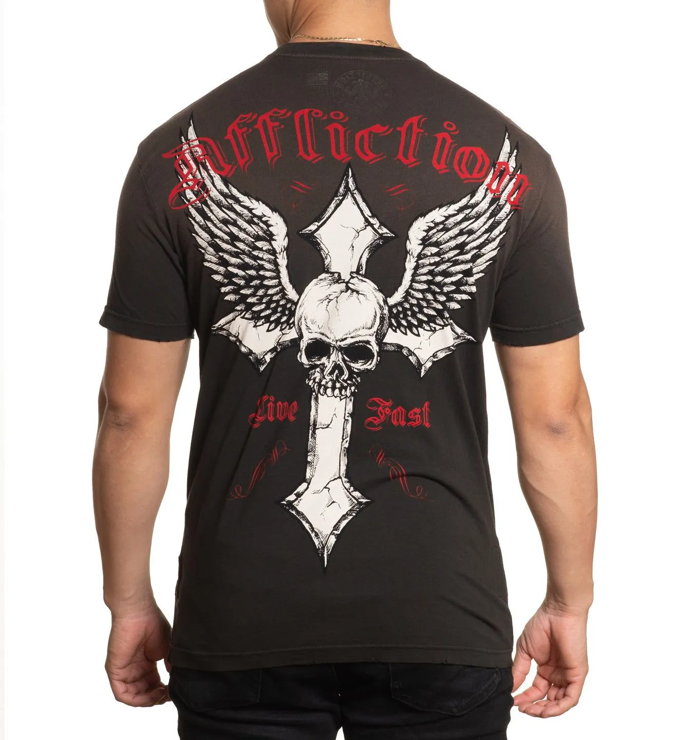 Live Fast Tee sold by Affliction product image thumbnail 2
