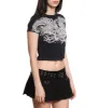 Flaming Dragon Tee sold by Affliction