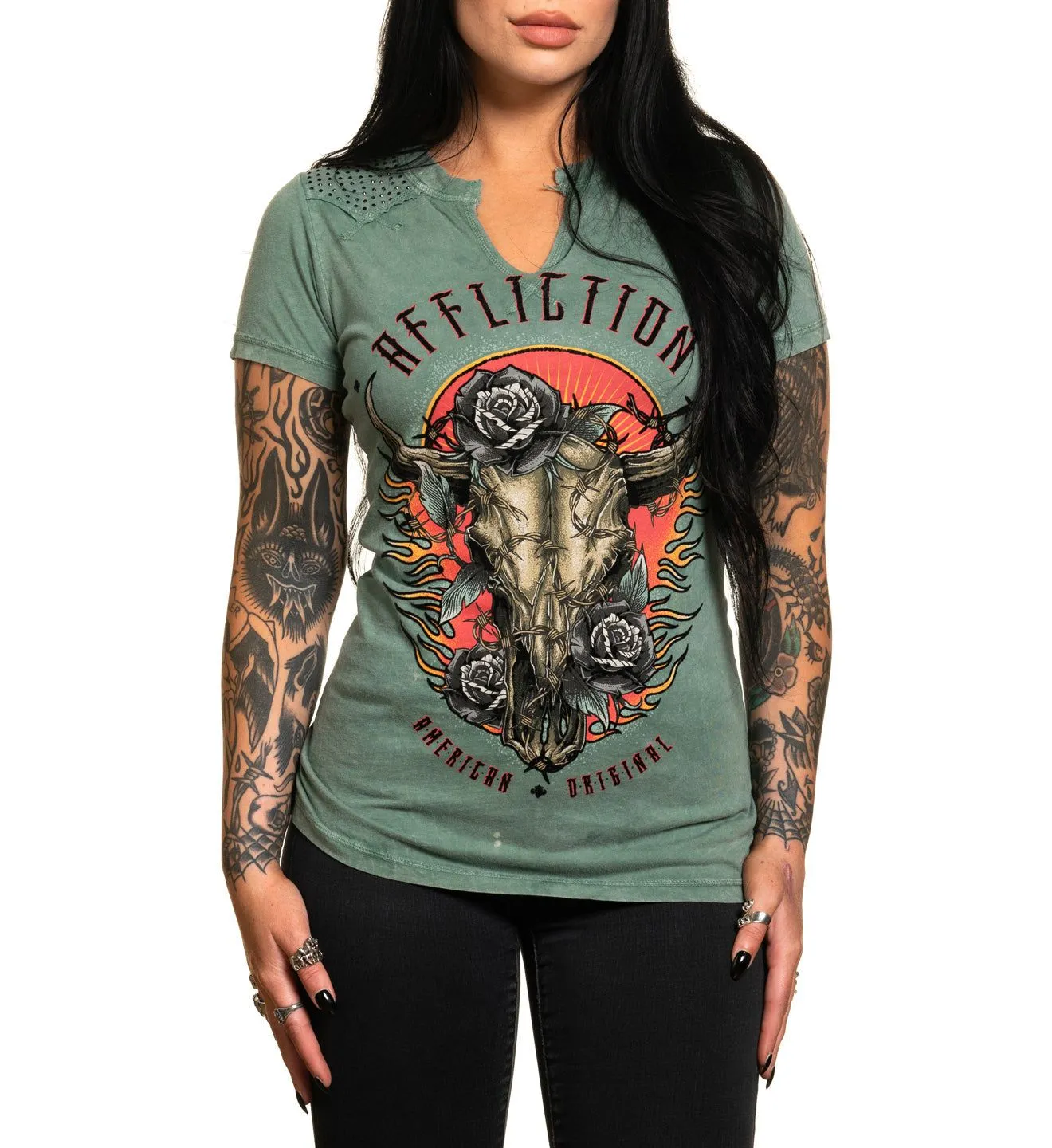 Dakota Fire sold by Affliction