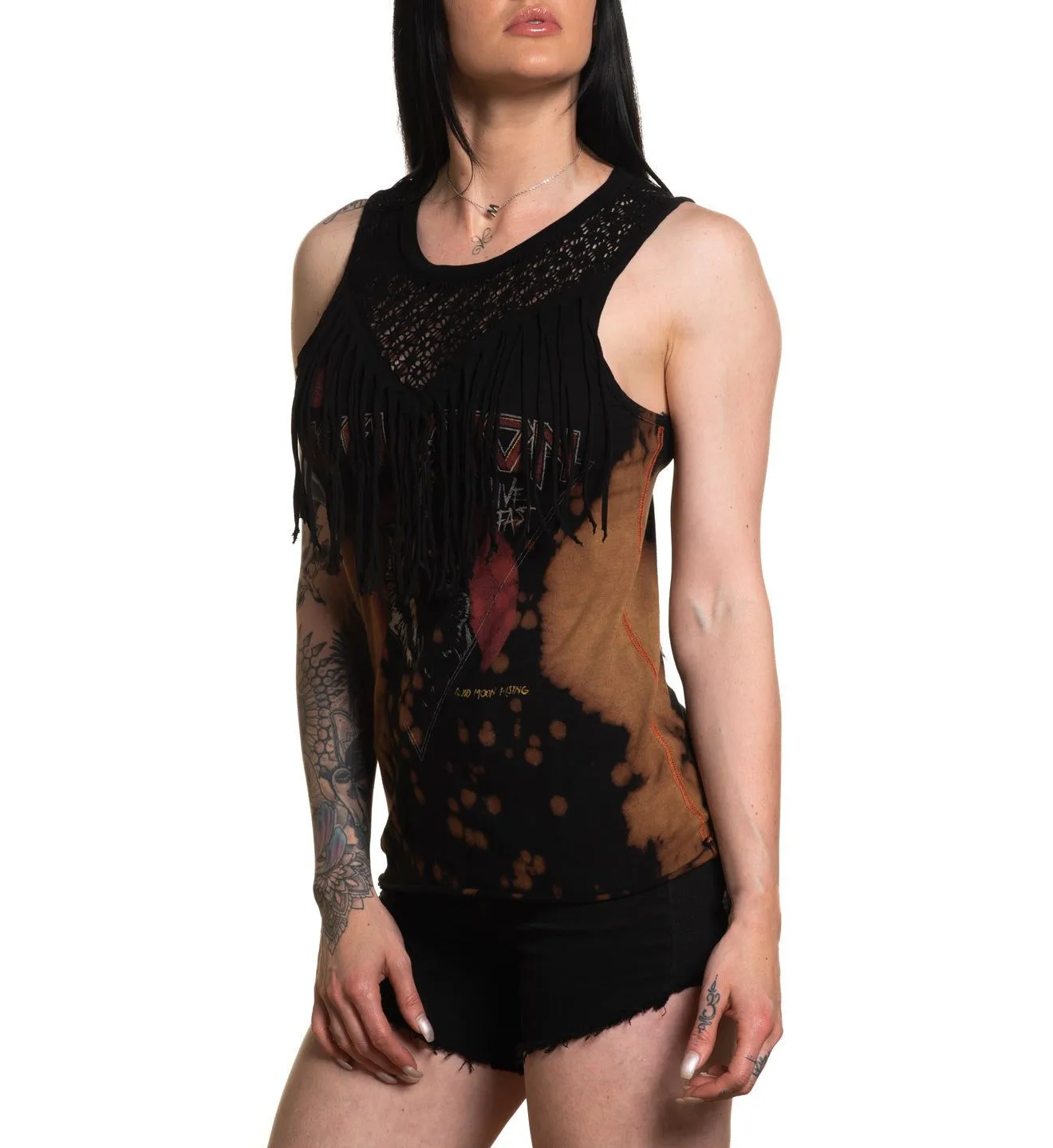 Blood Moon Fringe Lace sold by Affliction product image thumbnail 3