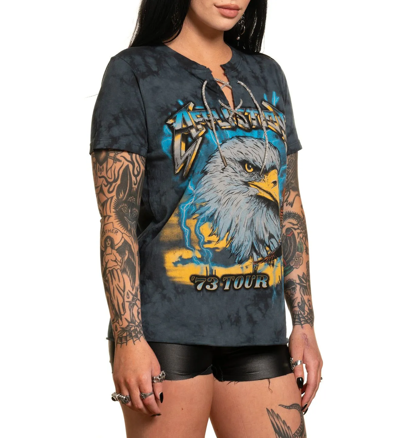 Eagle 73 Tour Tee sold by Affliction product image thumbnail 4