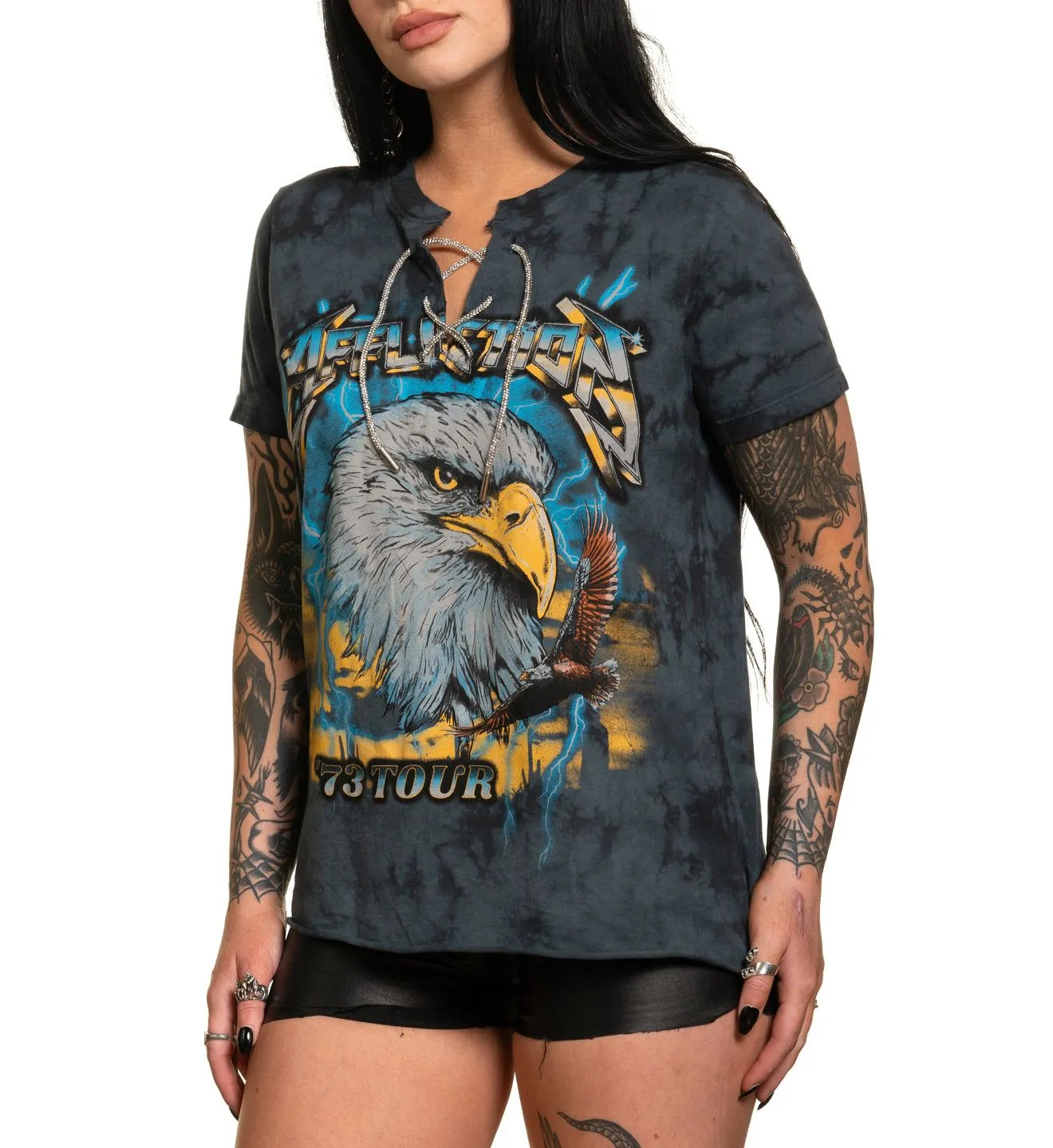 Eagle 73 Tour Tee sold by Affliction product image thumbnail 3