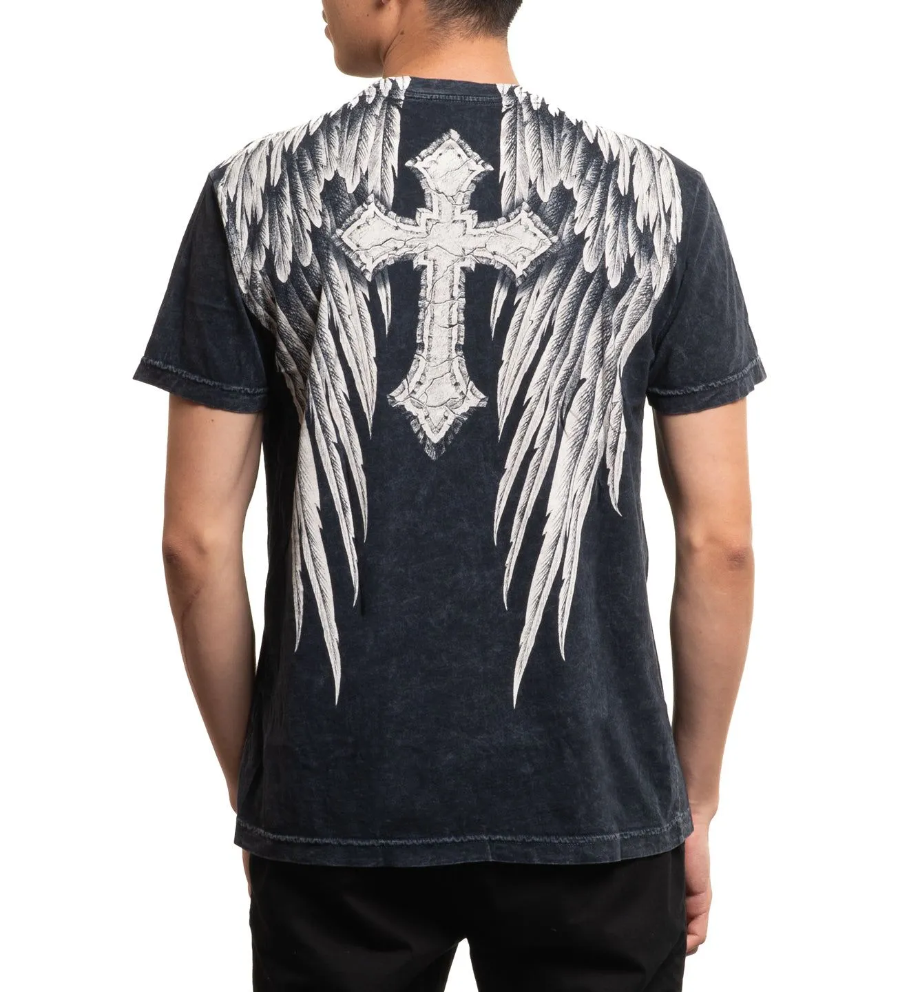 Crossed Over Tee sold by Affliction product image thumbnail 2