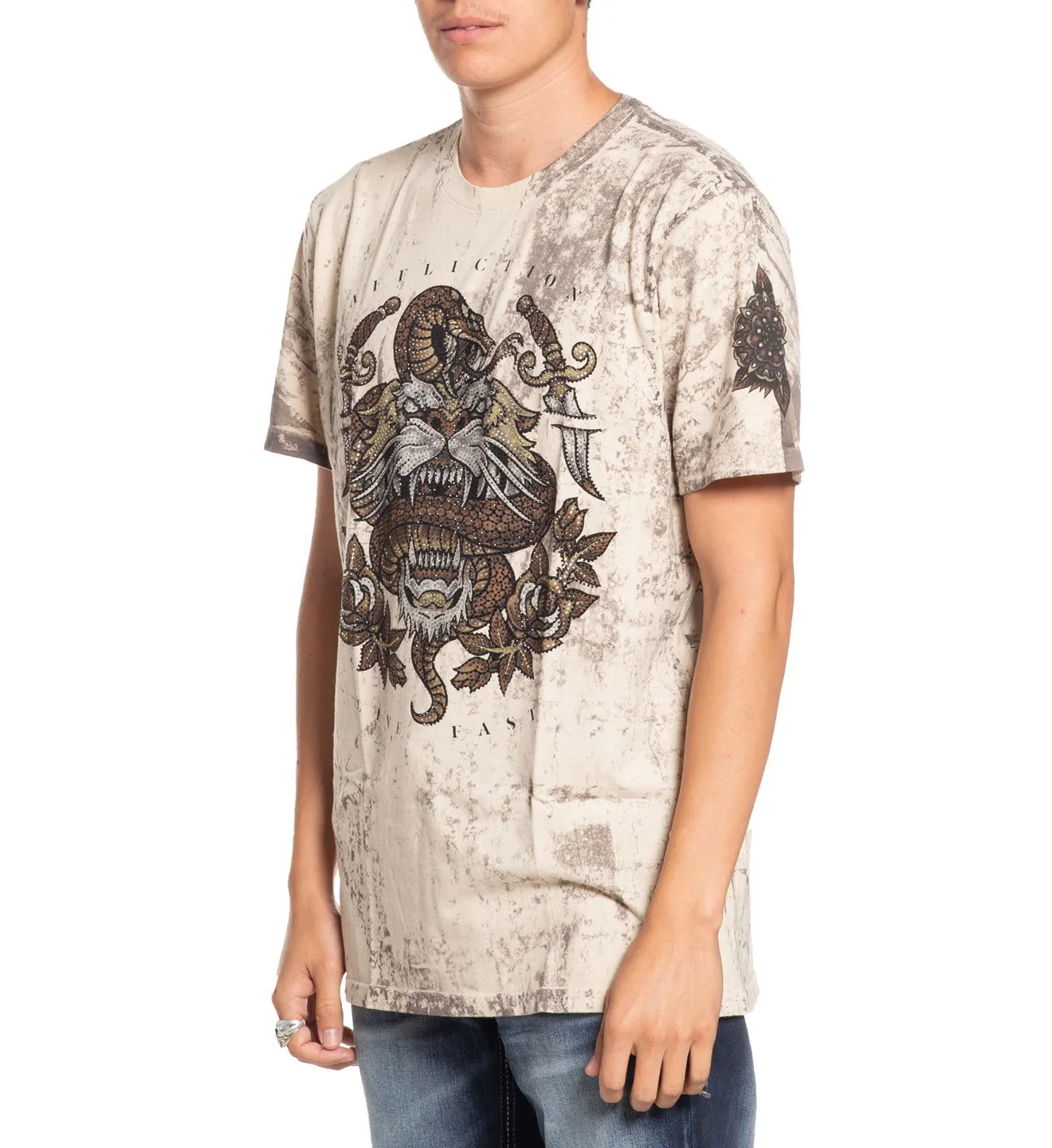 Brawl City Tee sold by Affliction product image thumbnail 3