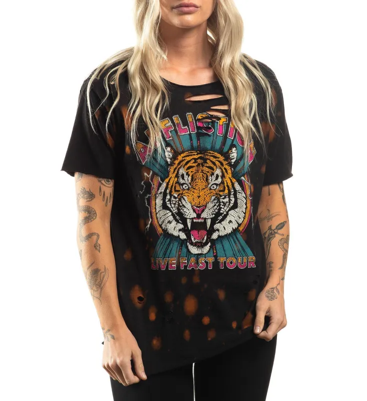 Rock The Tiger Storm Tee sold by Affliction
