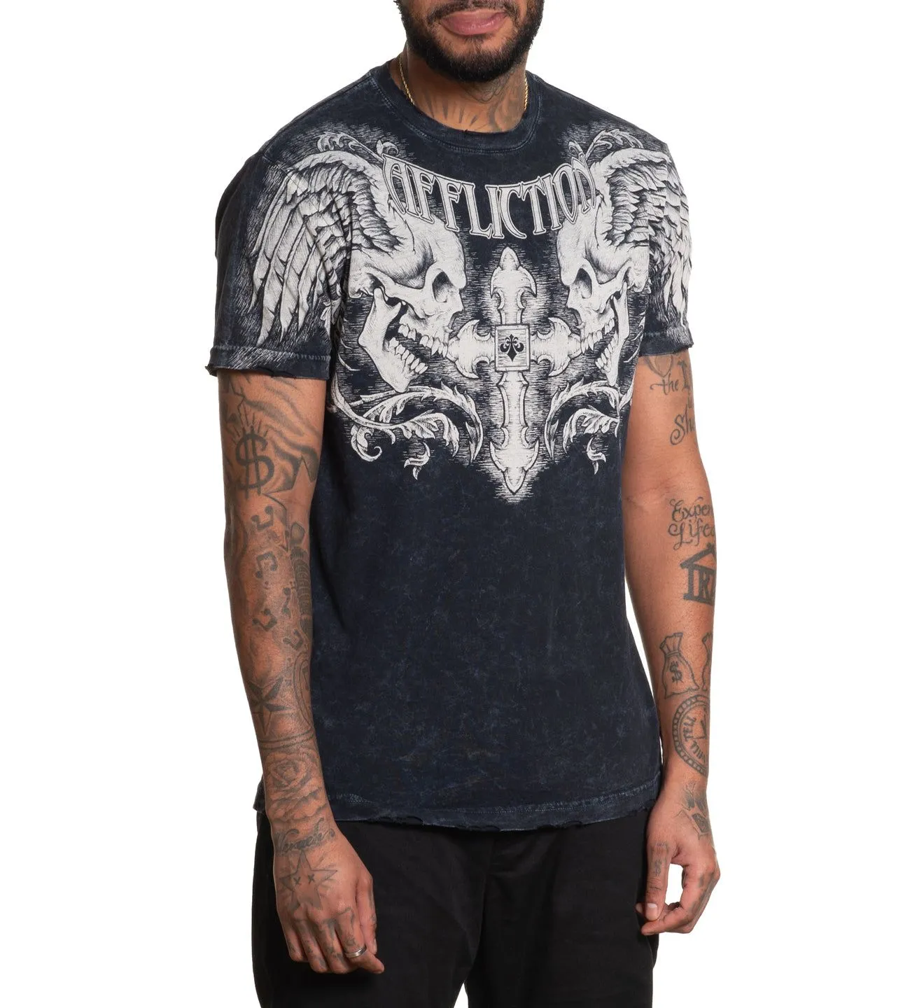 Winged Up Tee sold by Affliction product image thumbnail 3