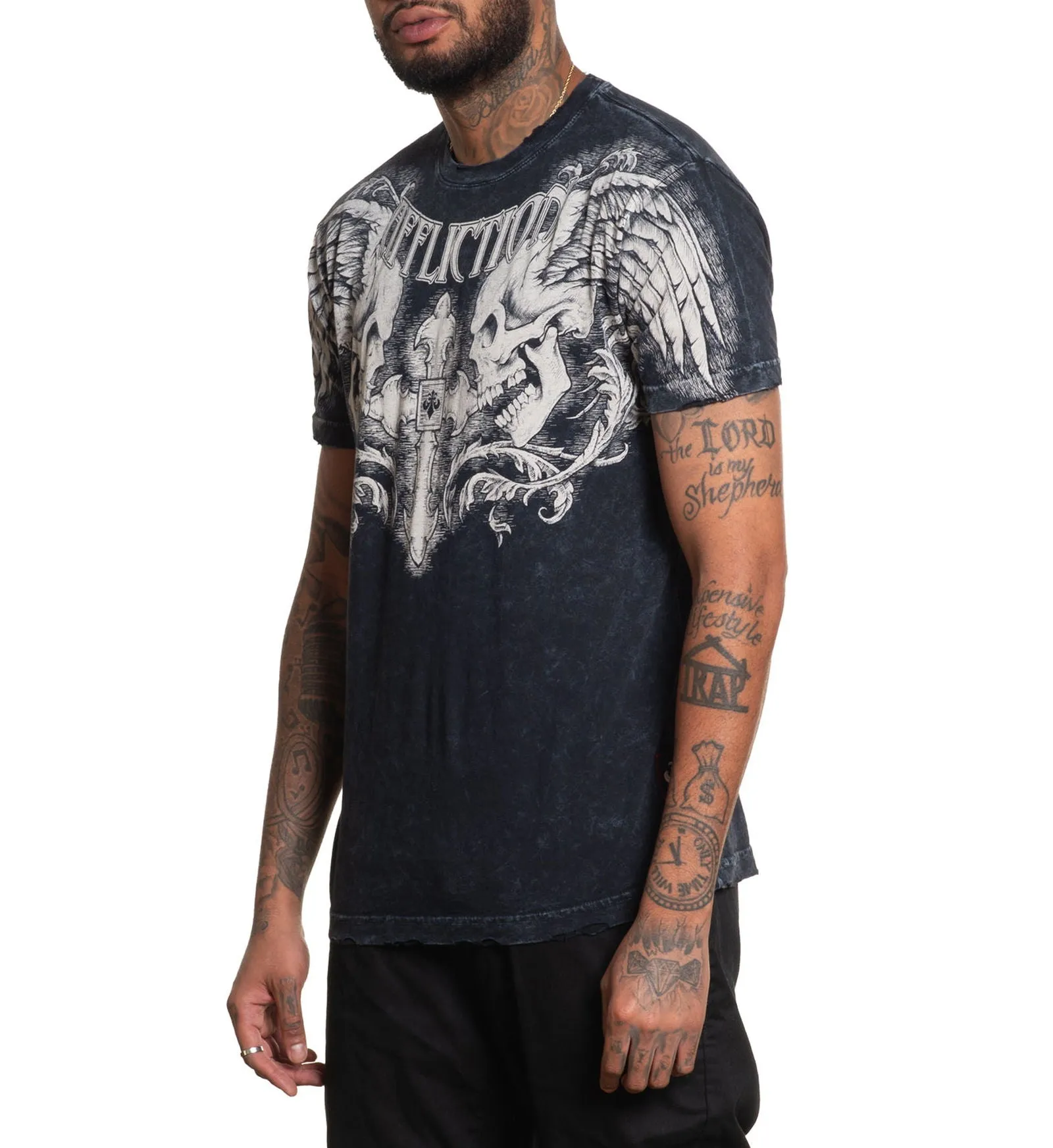 Winged Up Tee sold by Affliction product image thumbnail 4