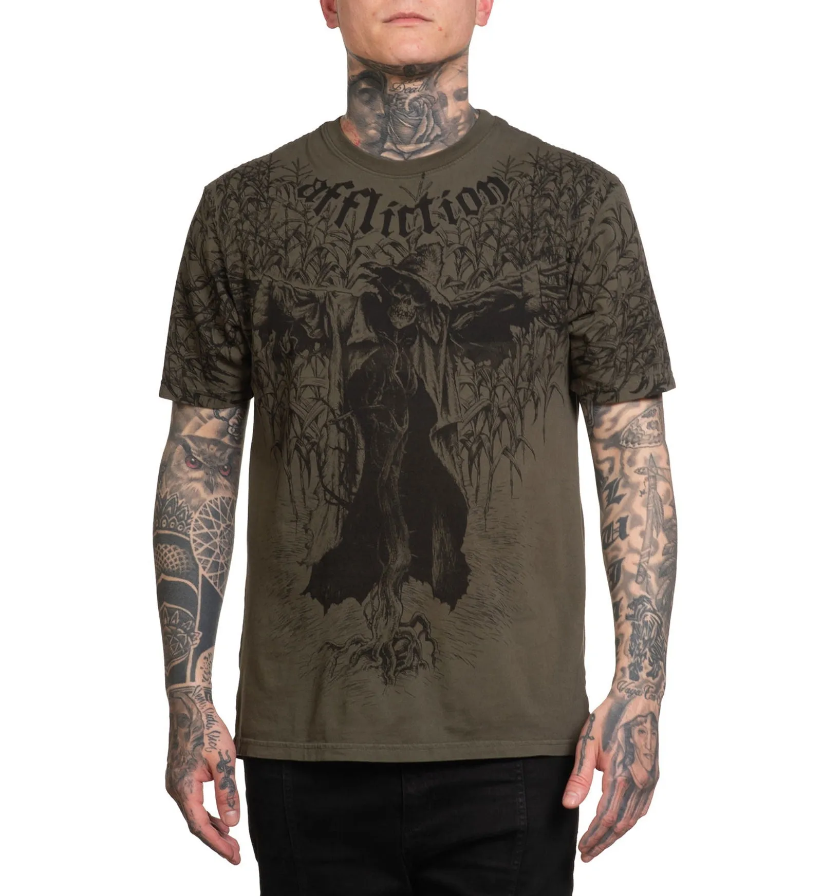 Scarecrow Tee sold by Affliction